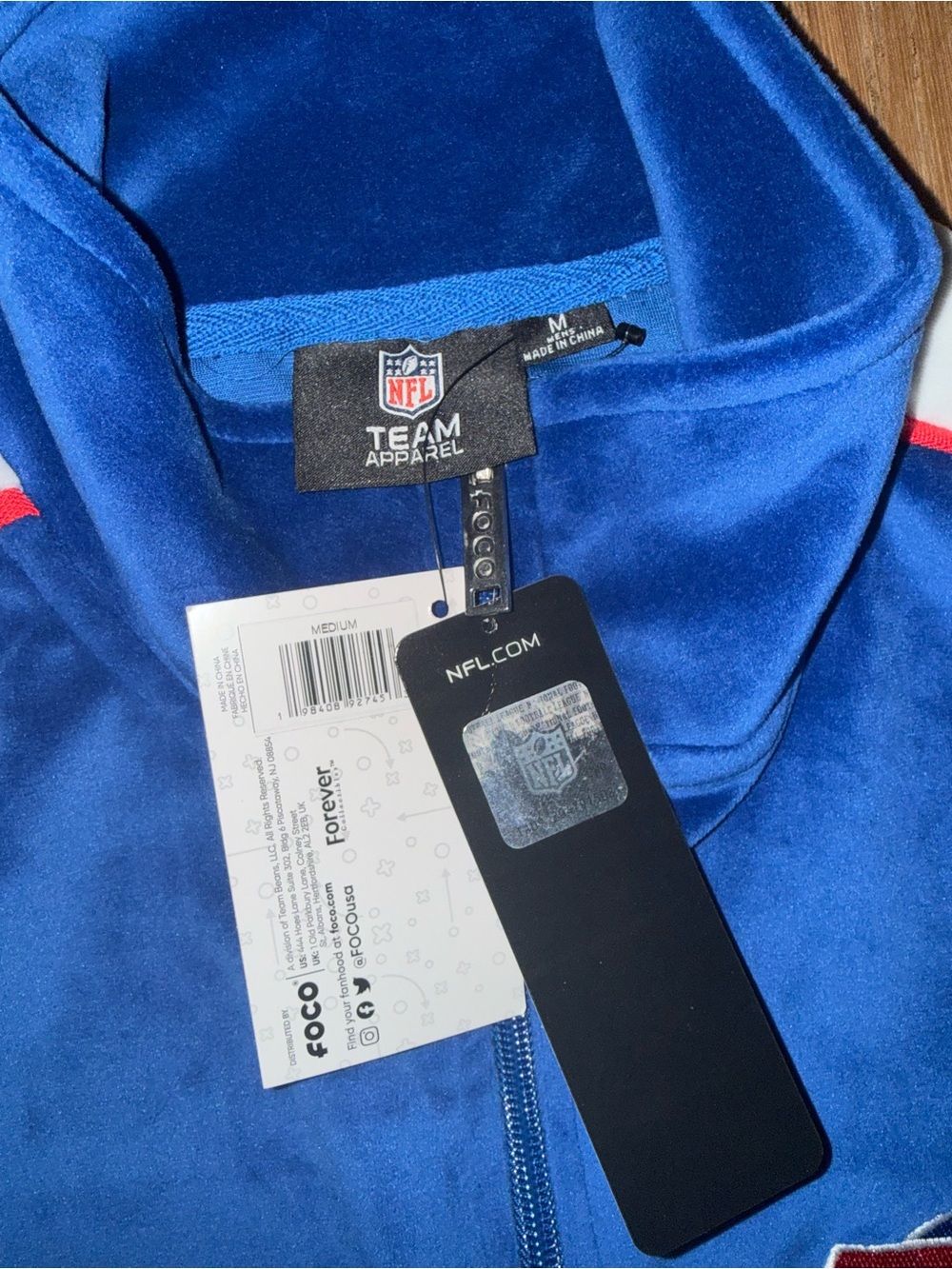 Buffalo Bills velour track suit - Picture 2 of 4
